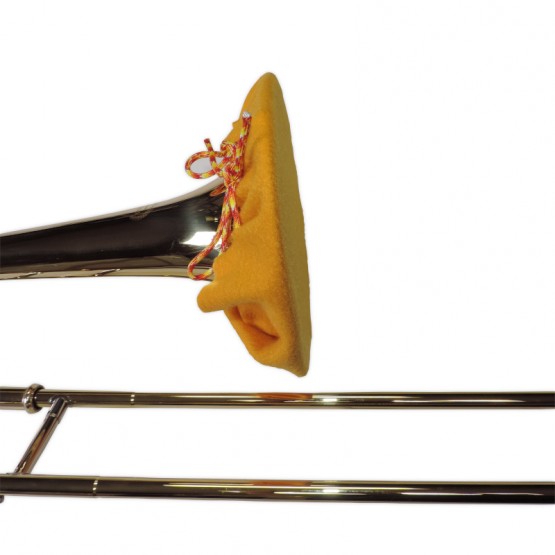 Trombone Bell Cover in Gold