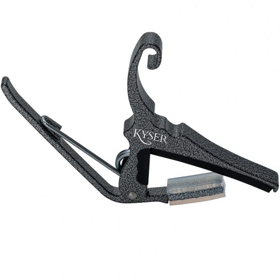 Kyser Acoustic Guitar Capo in Silver Vein