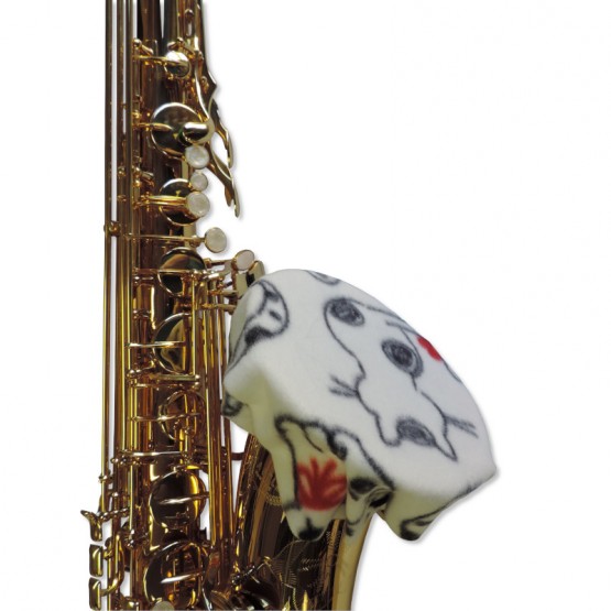 Saxophone Bell Cover in Cats