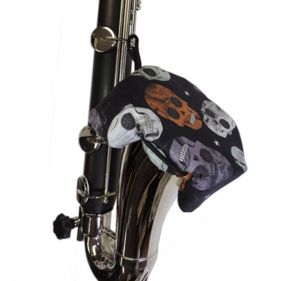 IBAM Bass Clarinet bell cover in Skull