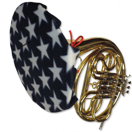 French Horn Bell Cover in Stars