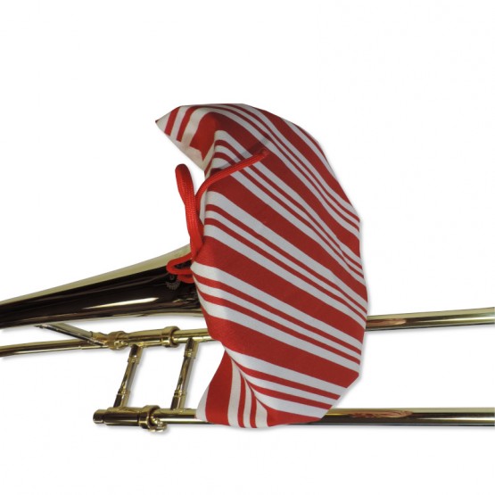Trombone Bell Cover in Candy Cane