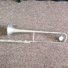 Conn 38H Silver Trombone
