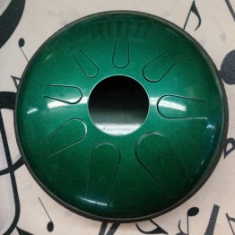 Idiopan "Emerald Green" Domina 12" Steel Tongue Drum