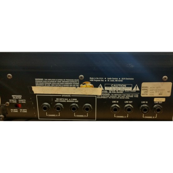 Audio Centron Eclipse ACM-8P Mixer Console