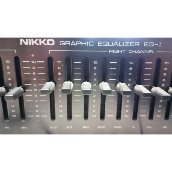 Nikko EQ-I Professional Series Stereo Graphic Equalizer