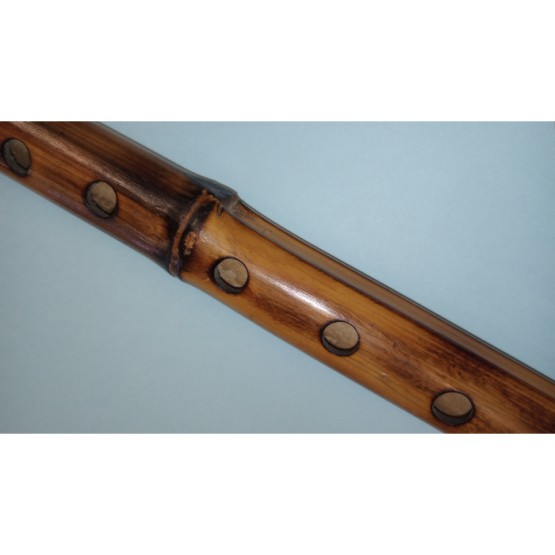 (Used) Handmade Bansuri Indian Flute - 6 Hole (19.5")