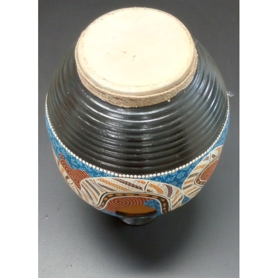 (Used) Handmade Nigerian Clay Udu Traditional Aerophone