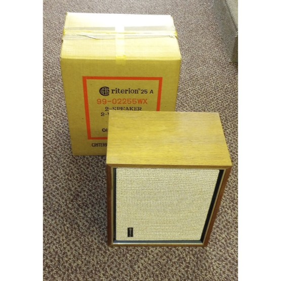 (Used) Criterion 25A 2-Way Speaker System Set