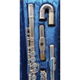 (Used) Emerson Model 1 Scholastic Flute w/ Curved U-Bend Head Joint